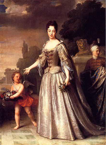 Jean-Baptiste Santerre Portrait of Marie-Adelaide of Savoy Spain oil painting art